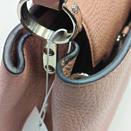Louis Vuitton Capucines BB Nude Pink Leather Crossbody Bag