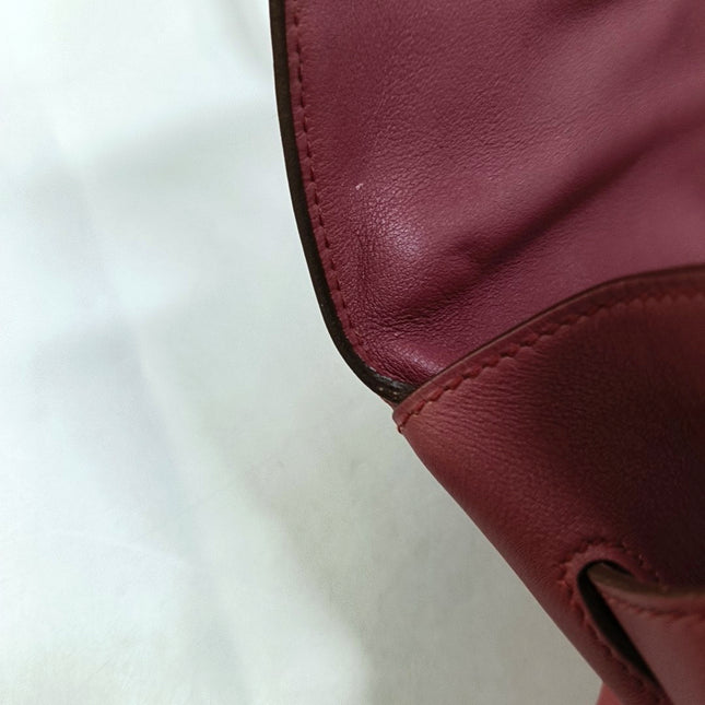 Hermès Kelly 50 Retourne Pink 0D Rose Mexico 4B Swift Leather Palladium Hardware 2011
