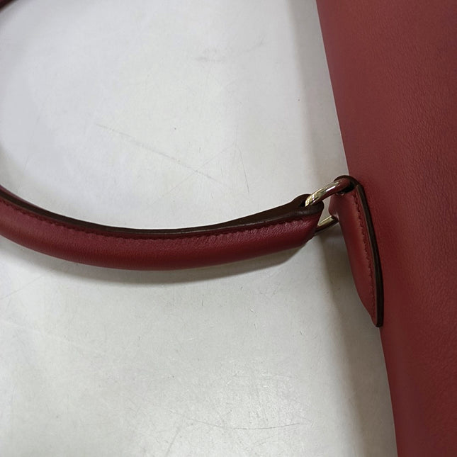 Hermès Kelly 50 Retourne Pink 0D Rose Mexico 4B Swift Leather Palladium Hardware 2011