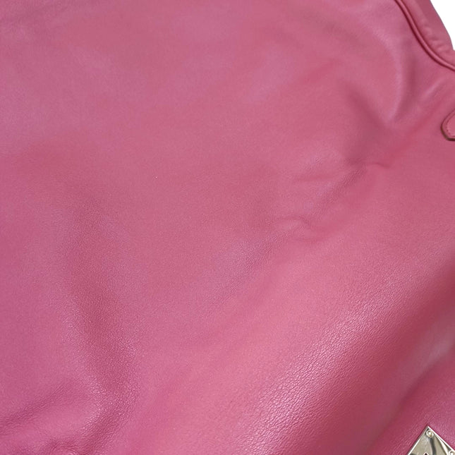 Hermès Kelly 50 Retourne Pink 0D Rose Mexico 4B Swift Leather Palladium Hardware 2011