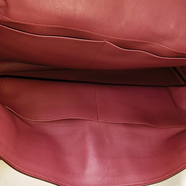 Hermès Kelly 50 Retourne Pink 0D Rose Mexico 4B Swift Leather Palladium Hardware 2011