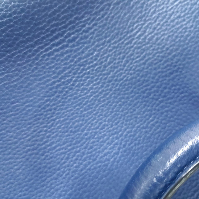 Hermes Kelly 35 Retourne Navy 7P Blue de Prusse Clemence Leather Palladium Hardware 2010