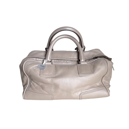 Loewe Amazona 29 Pearlescent Nude Lambskin Leather Zip Around
