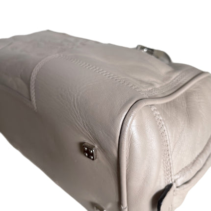 Loewe Amazona 29 Pearlescent Nude Lambskin Leather Zip Around