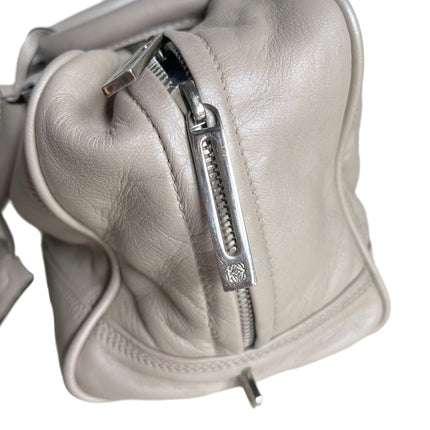 Loewe Amazona 29 Pearlescent Nude Lambskin Leather Zip Around