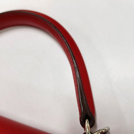 Hermes Kelly 32 Sellier Q5 Rouge Casaque Red Epsom Leather Palladium Hardware 2013