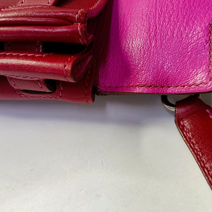 Hermes Kelly 28 Retourne Rouge Grenat Red Box Leather Gold Hardware 2010