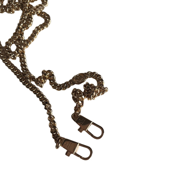 Sold Gucci Jackie 1961 Super Mini Black Leather Bag with Chain Strap