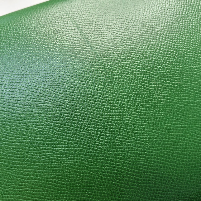 Hermes Kelly 28 Sellier Green Vert Comics Epsom Leather Gold Hardware 1991