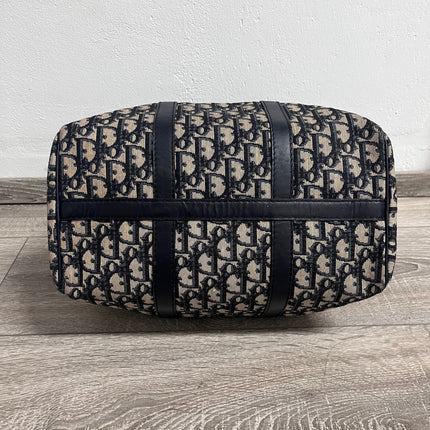 Sold Dior Bowling Boston Bag Black Oblique Canvas