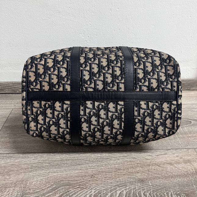 Sold Dior Bowling Boston Bag Black Oblique Canvas