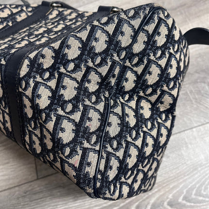 Sold Dior Bowling Boston Bag Black Oblique Canvas