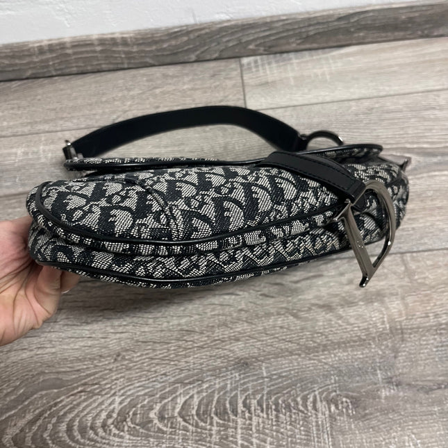 Sold Dior Saddle Vintage Black Oblique