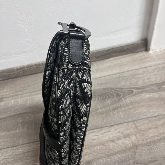 Sold Dior Saddle Vintage Black Oblique