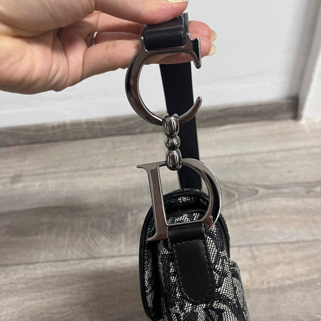 Sold Dior Saddle Vintage Black Oblique