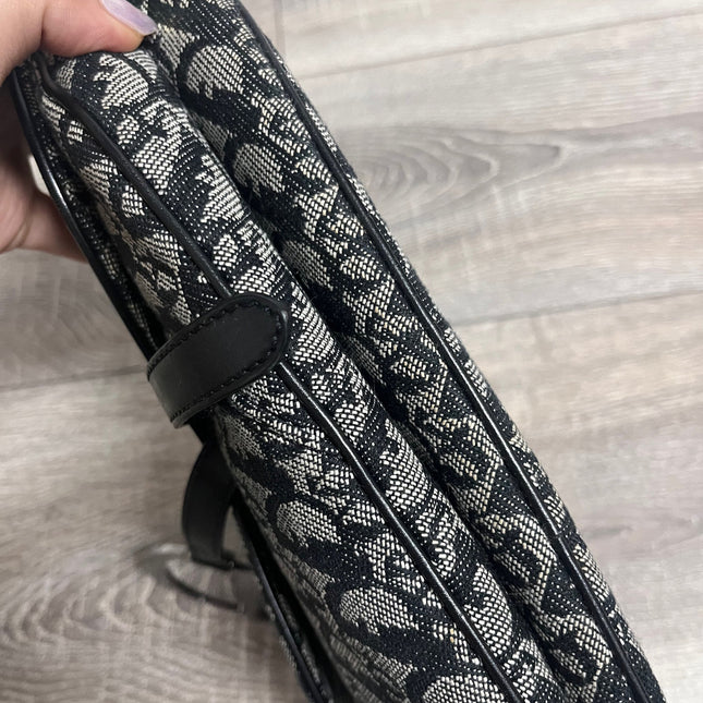 Sold Dior Saddle Vintage Black Oblique