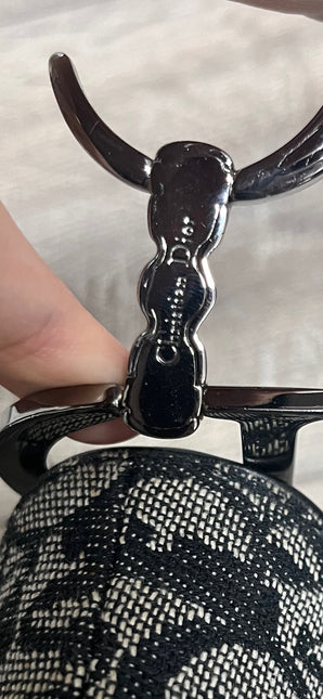 Sold Dior Saddle Vintage Black Oblique