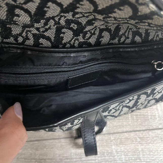 Sold Dior Saddle Vintage Black Oblique