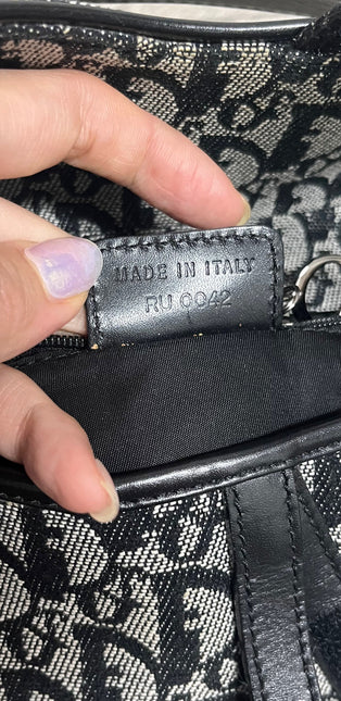Sold Dior Saddle Vintage Black Oblique