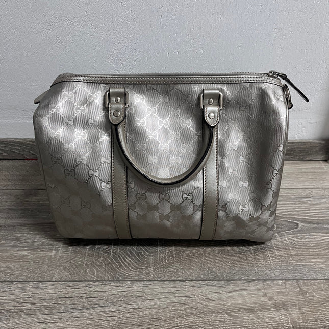 Sold Gucci Joy Boston Bag Silver