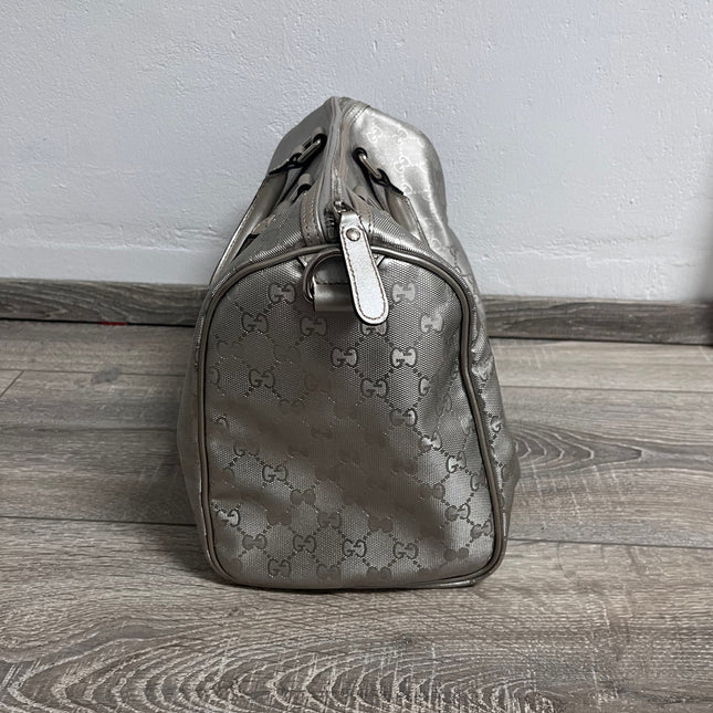 Sold Gucci Joy Boston Bag Silver