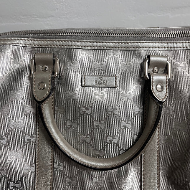 Sold Gucci Joy Boston Bag Silver
