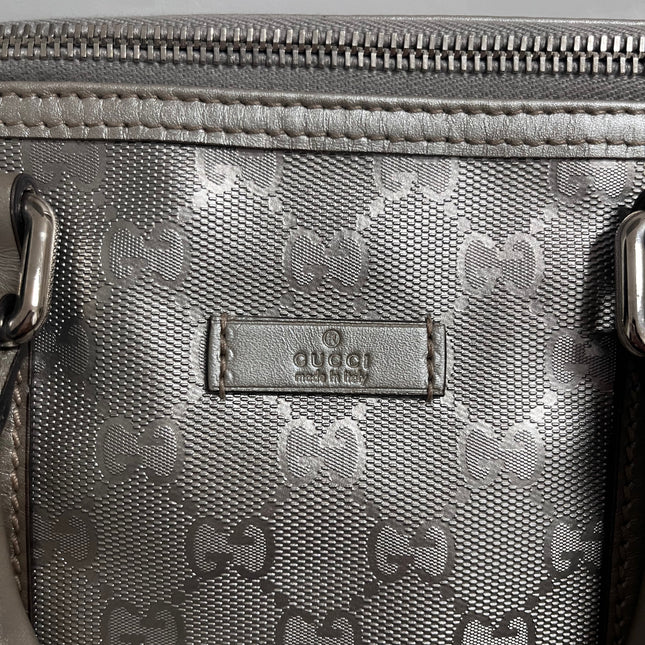 Sold Gucci Joy Boston Bag Silver