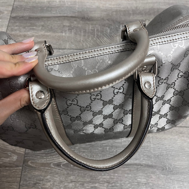 Sold Gucci Joy Boston Bag Silver