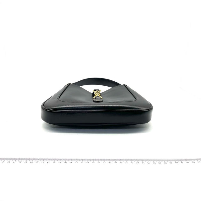 Gucci Jackie 1961 Black Leather Bag No Strap