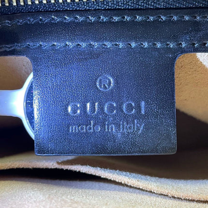 Gucci Jackie 1961 Black Leather Bag No Strap