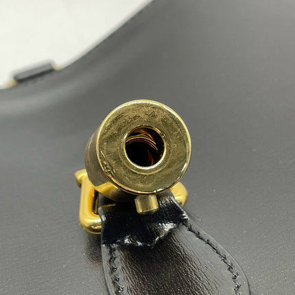 Gucci Jackie 1961 Black Leather Bag No Strap