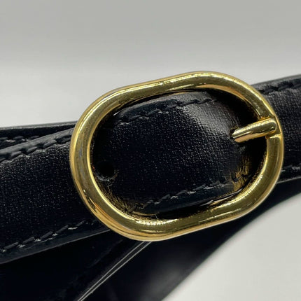 Gucci Jackie 1961 Black Leather Bag No Strap