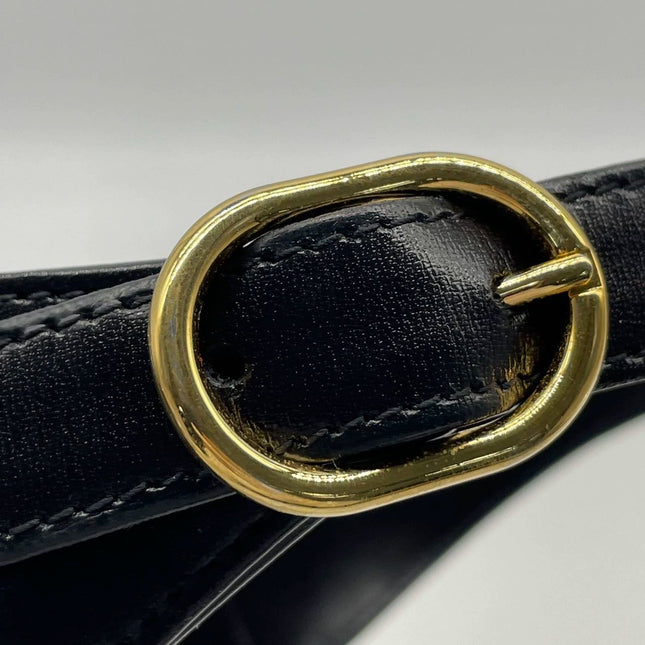 Gucci Jackie 1961 Black Leather Bag No Strap
