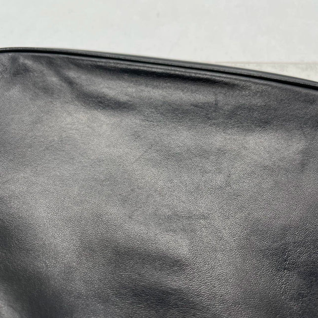 Sold Prada Cleo Vintage Black Leather Gold Hardware