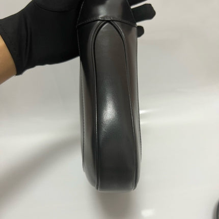 Gucci Jackie 1961 Black Leather Bag No Strap
