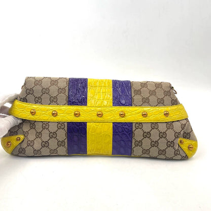 Gucci Horsebit 1955 Chain bag with embellished snake head buckle