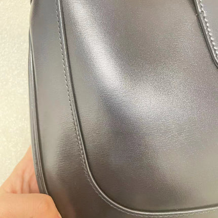 Gucci Jackie 1961 Black Leather Bag No Strap