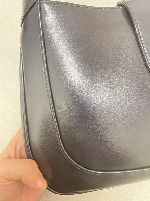 Gucci Jackie 1961 Black Leather Bag No Strap