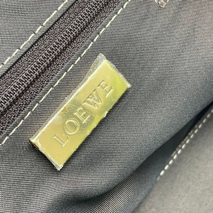 Loewe Amazona 29 Zip Around in Metallic Green Lambskin Leather