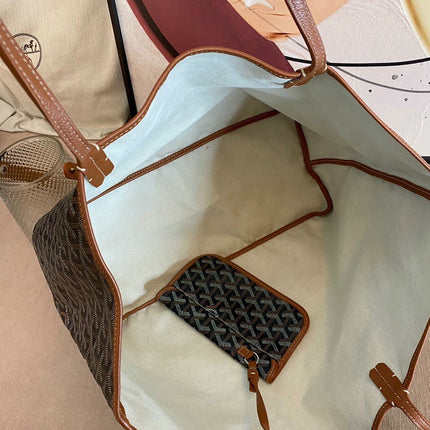 Sold Goyard Saint Louis GM Tote Large Brown