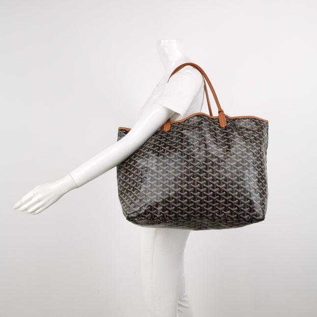 Goyard Saint Louis GM Tote Large Brown Goyardine Canvas 2020