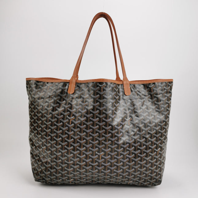 Goyard Saint Louis GM Tote Large Brown Goyardine Canvas 2020