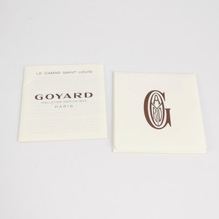 Goyard Saint Louis GM Tote Large Brown Goyardine Canvas 2020