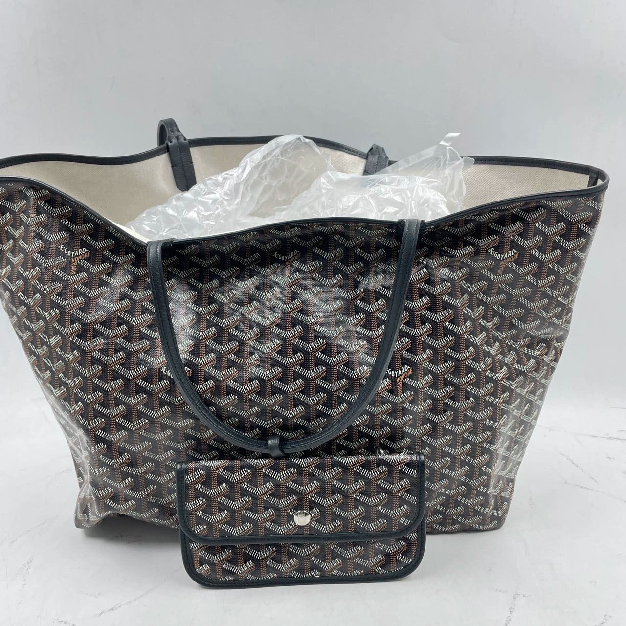 Sold Goyard Saint Louis GM Tote Large Black