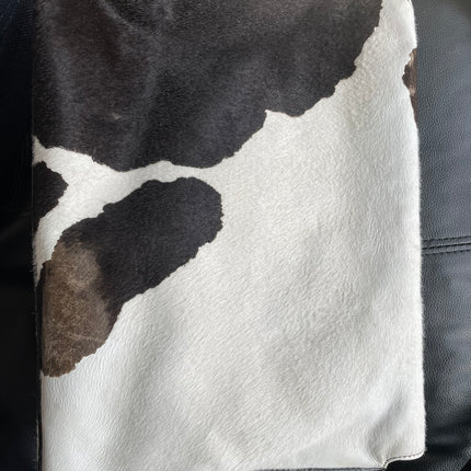 Sold Fendi Mamma Baguette Pony hair in cow print White and Black
