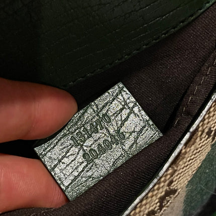 Gucci Horsebit 1955 Large Chain Bag Gucci Monogram Yellow White Web