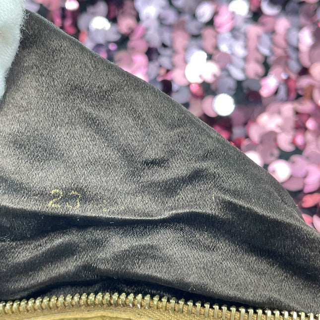 Sold Fendi Baguette Purple Illussion Circular Sequins