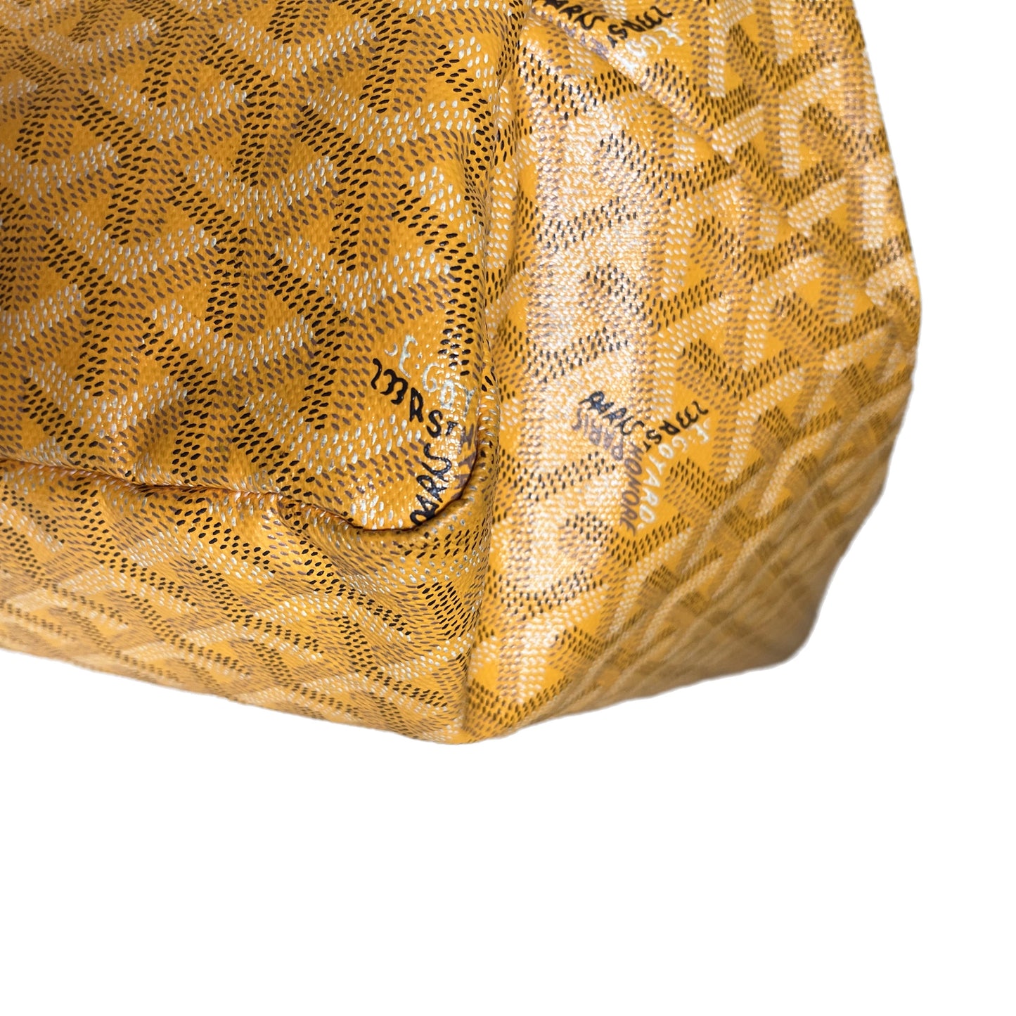 Goyard Saint Louis GM Large Tote Yellow