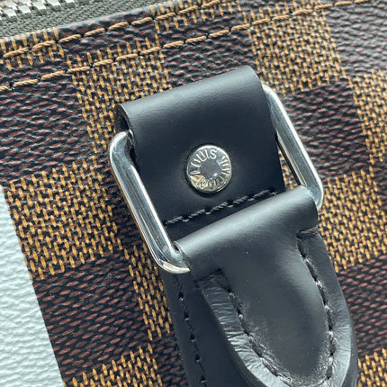 Sold Louis Vuitton SS17 Savannah Keepall 45 Bandouliere Giraffe on Brown Damier Canvas