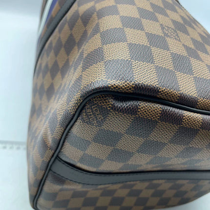Sold Louis Vuitton SS17 Savannah Keepall 45 Bandouliere Giraffe on Brown Damier Canvas